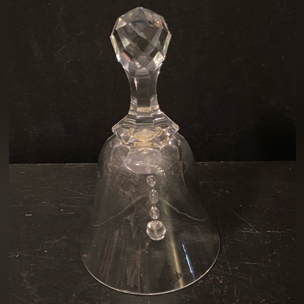 Matines by BACCARAT CRYSTAL 6" Table Bell Hallmarked France